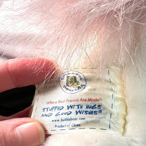 Build-A-Bear Workshop Magical Unicorn 15" Sparkling white & Pink Retired - Picture 7 of 16